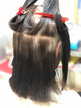 ムラになってるヘアカラー