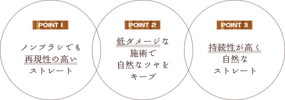 ポイント3つ